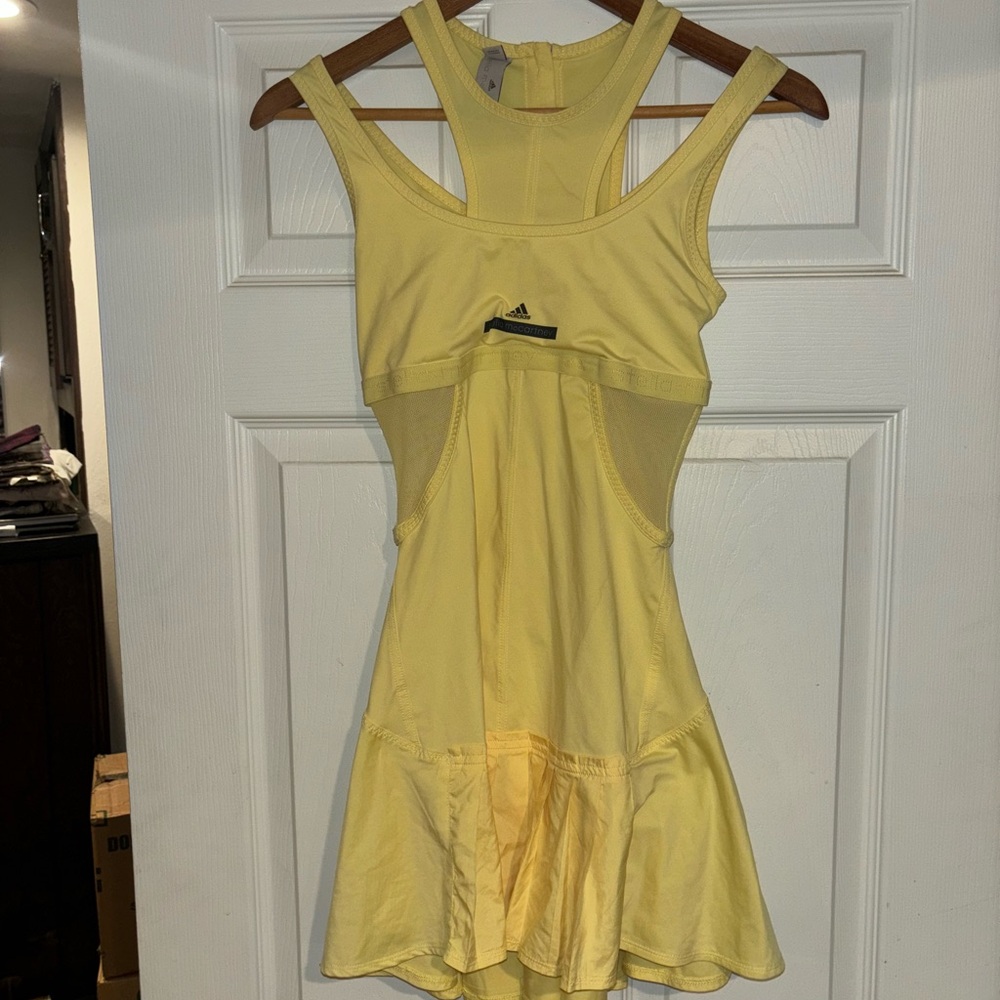 Adidas by Stella McCartney Yellow Mini Dress